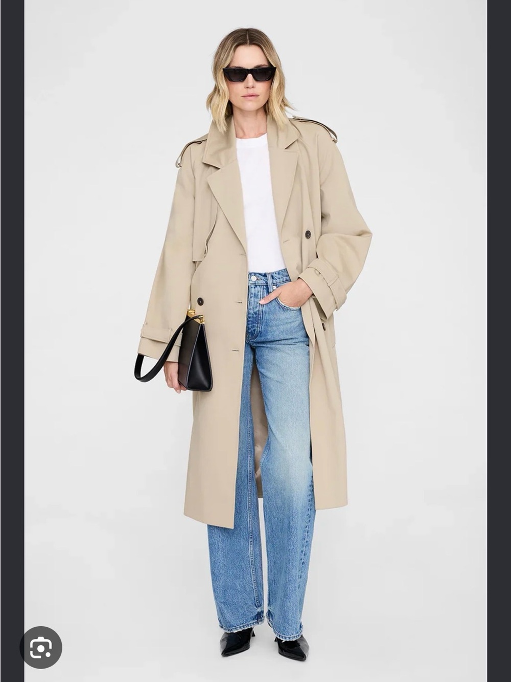 Anine Bing Rickie Maxi Trench